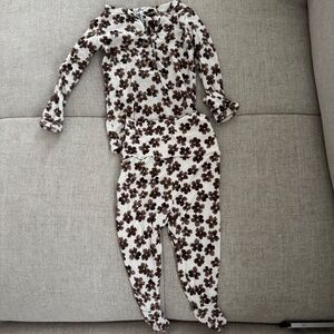 Lou Lou & Company Sloan Top + Footed Pants Set